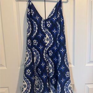H&M Blue and White Sundress